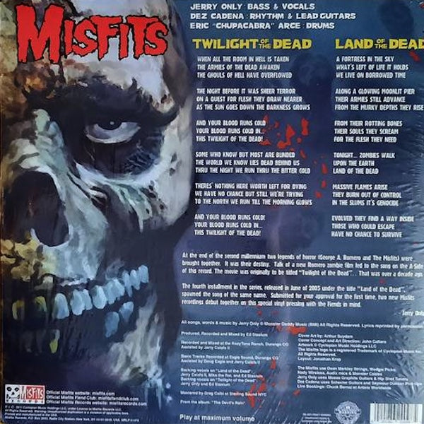 Misfits - Twilight Of The Dead - 12"