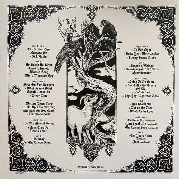 Jimmy Page & The Black Crowes - Live At The Greek - 6xLP