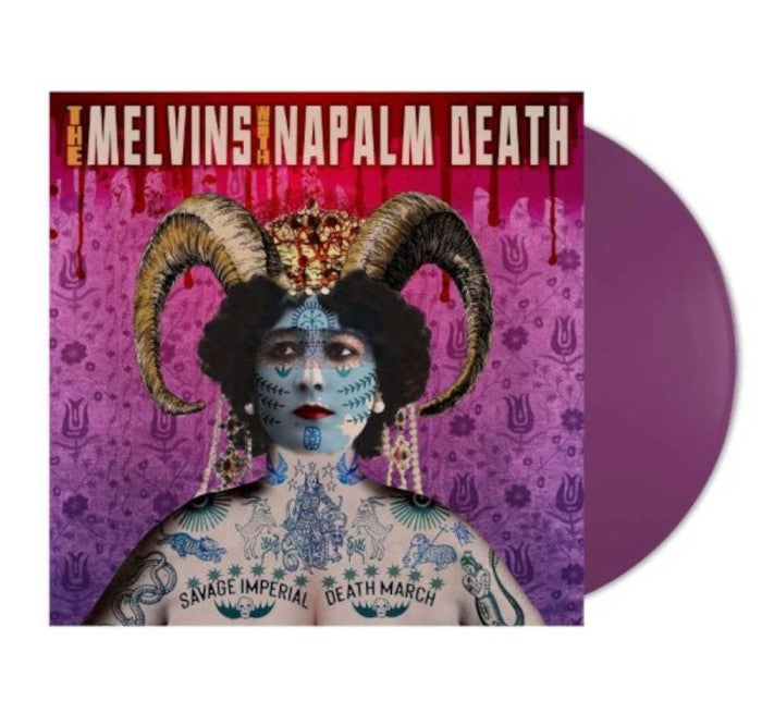 The Melvins With Napalm Death - Savage Imperial Death March - LP - Color