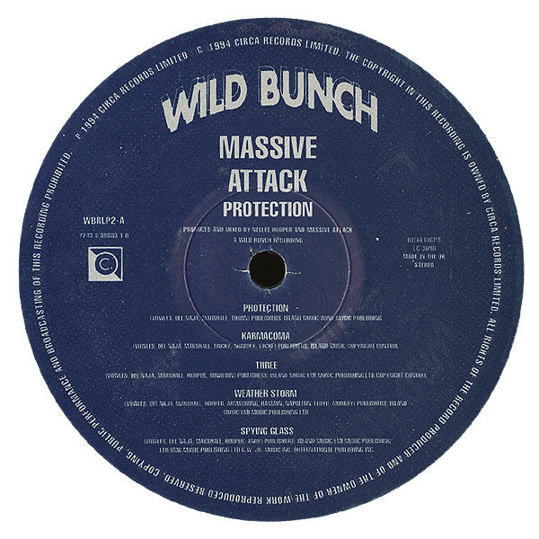 MASSIVE ATTACK LP Protection (180 Gram Heavyweight Vinyl)