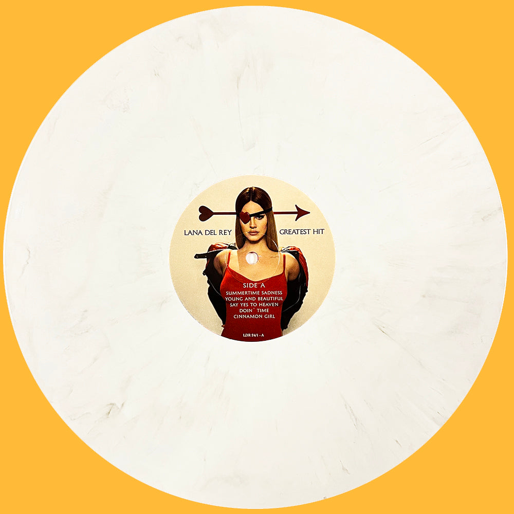 LANA DEL REY LP Greatest Hit (White Marbled Coloured Vinyl)