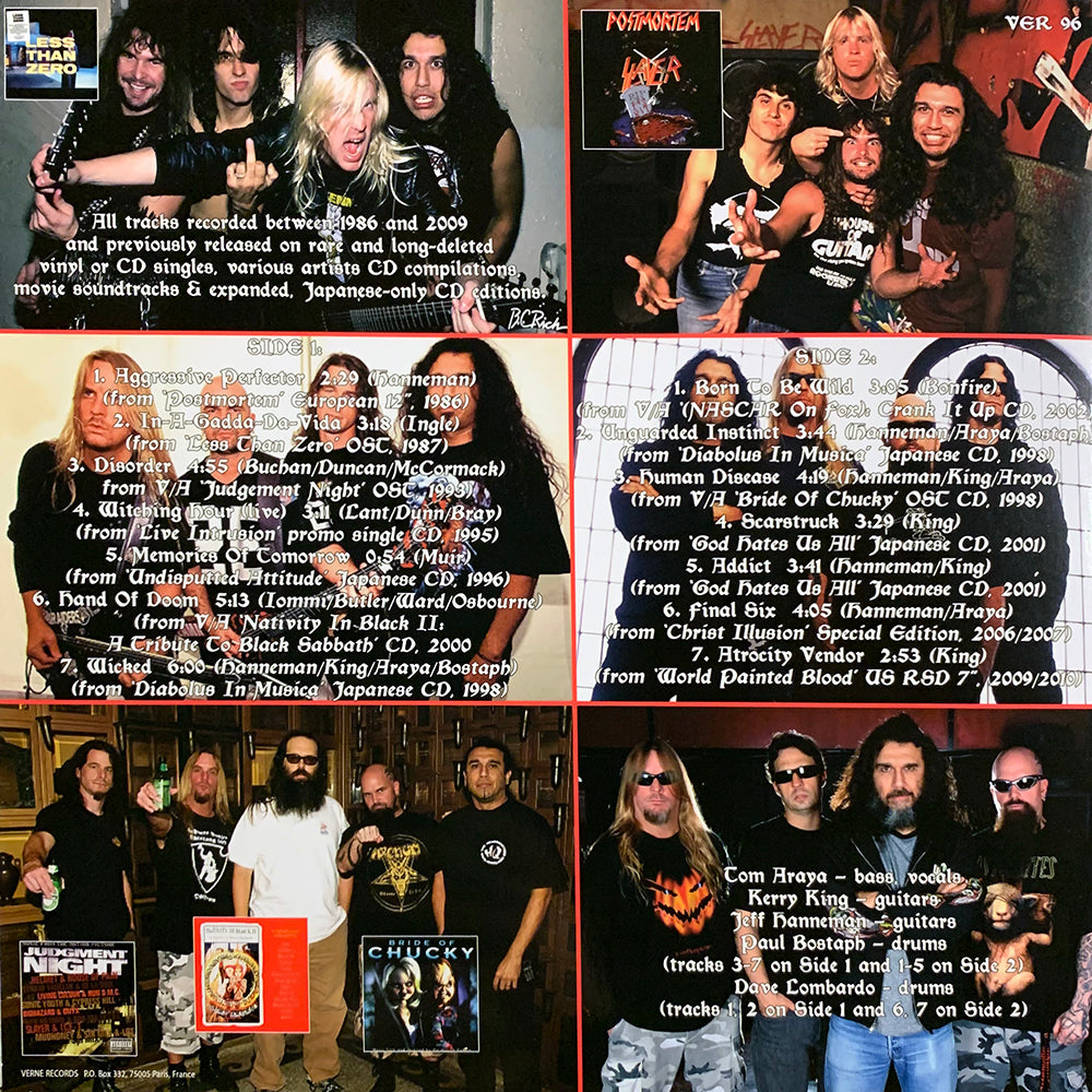 SLAYER LP Hand Of Doom - Collectable Tracks & Studio Rarities 1986-2009