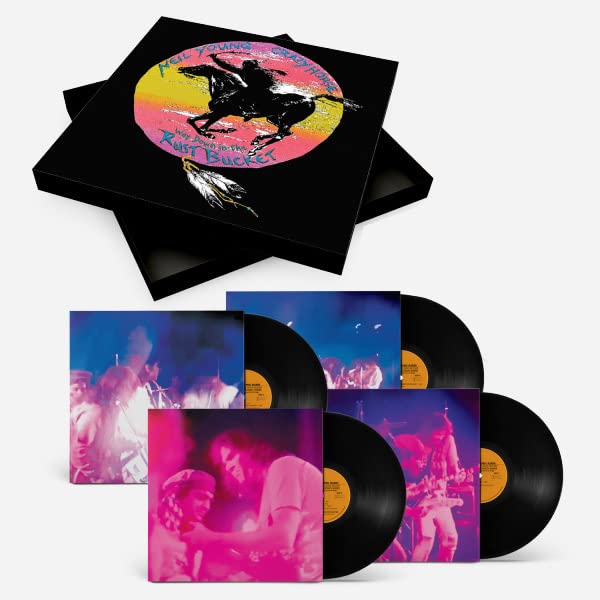 NEIL YOUNG WITH CRAZY HORSE BOX SET 4xLP Way Down In The Rust Bucket