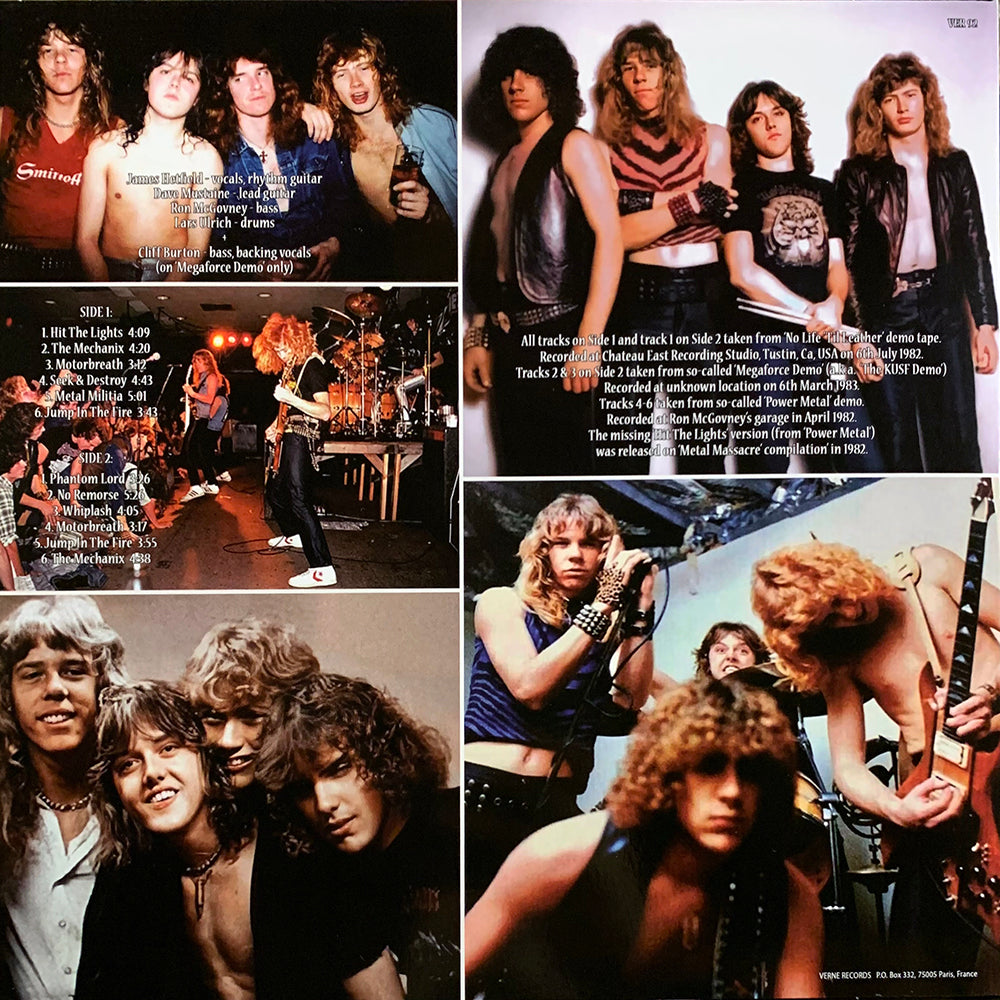 METALLICA LP No Life 'Til Leather The Early Demos 1982-1983