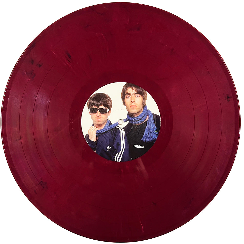 OASIS LP Give Em Enough Rope (Red Marbled Coloured Vinyl)