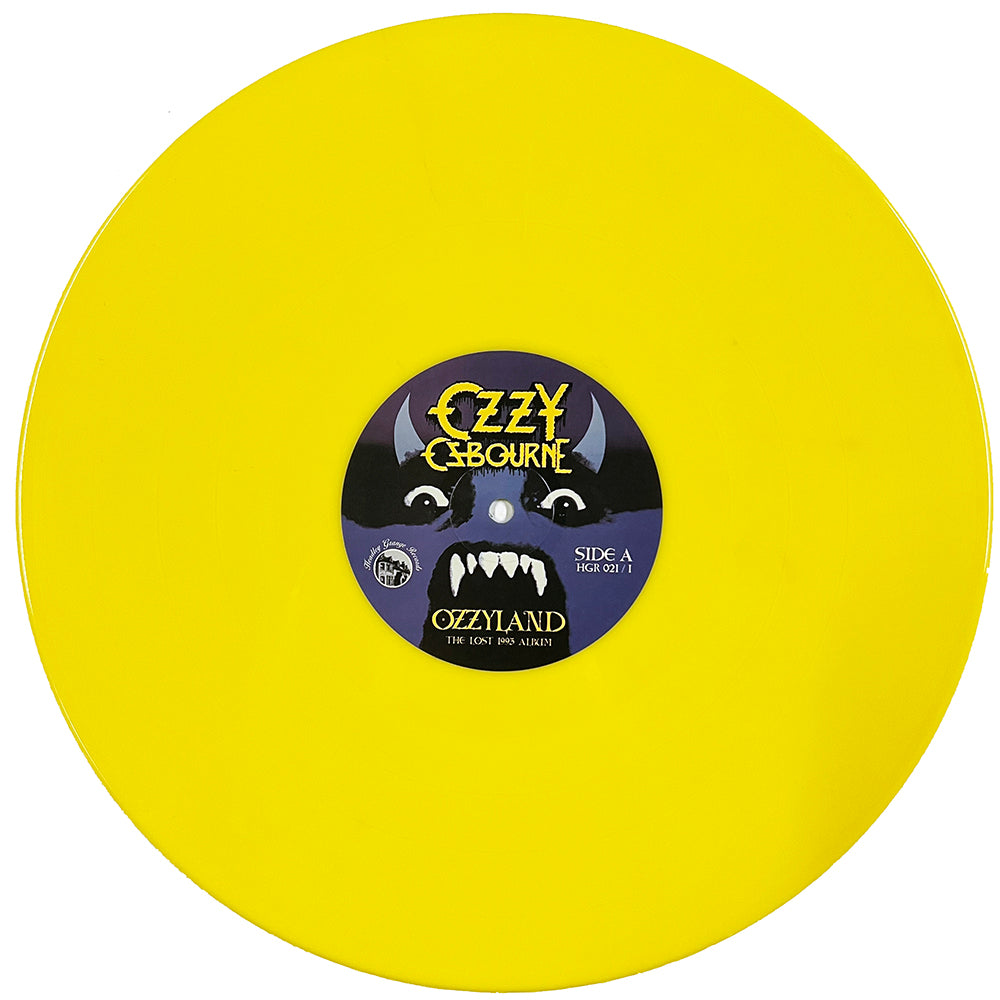 OZZY OSBOURNE LP Ozzyland The Lost 1993 Album (Yellow Coloured Vinyl)