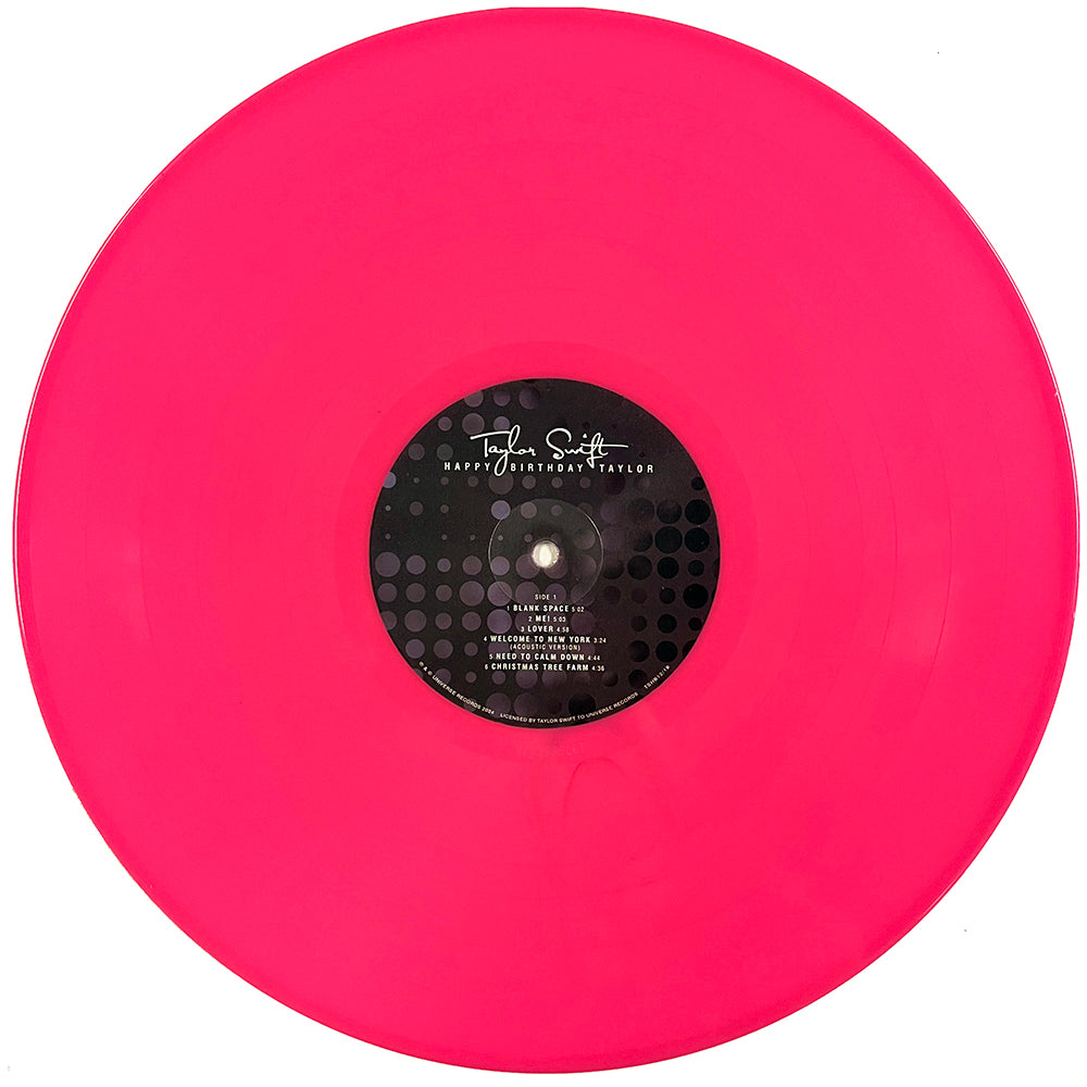 TAYLOR SWIFT LP Happy Birthday Taylor (Pink Coloured Vinyl)