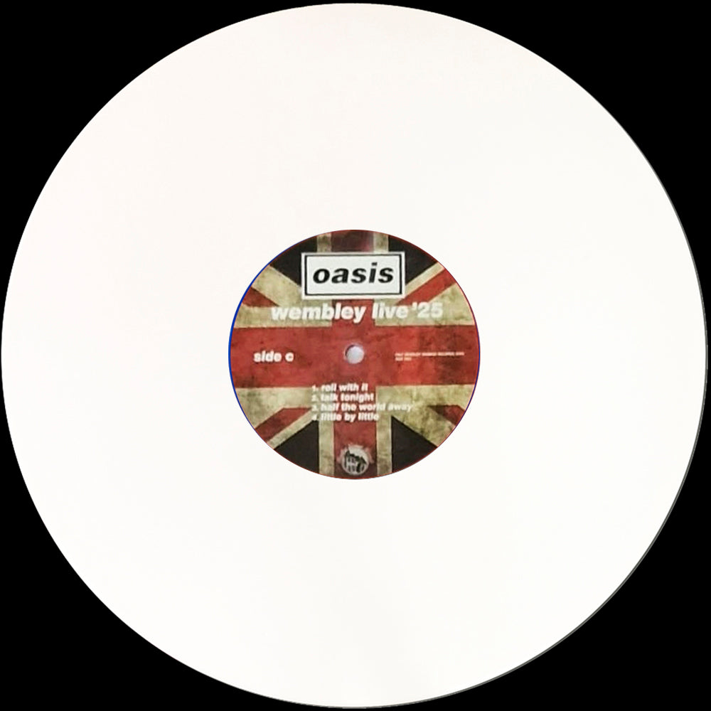 OASIS 3xLP BOX SET Wembley Live 25 (White Coloured Vinyls) 300 Numbered Copies