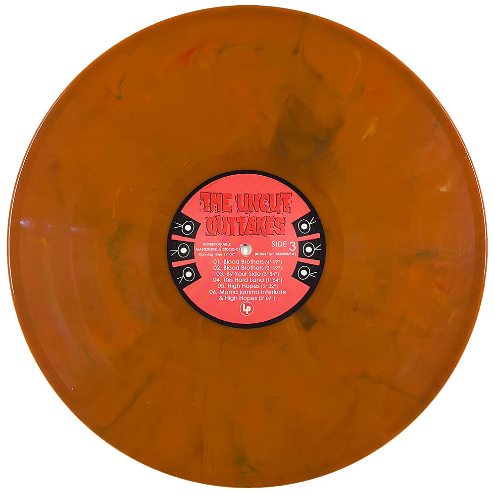BRUCE SPRINGSTEEN 2xLP Greatest Hits The Uncut Outtakes (Red Orange) 108 Copies
