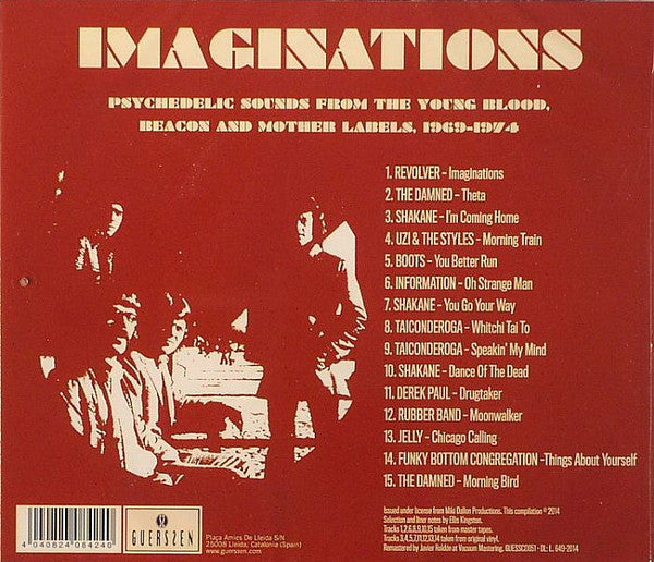 VARIOS CD Imaginations Psychedelic Sounds From The Young Blood Beacon