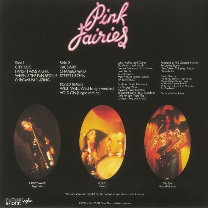 PINK FAIRIES LP Kings Of Oblivion (Hard Rock Progressive) Blue Colour