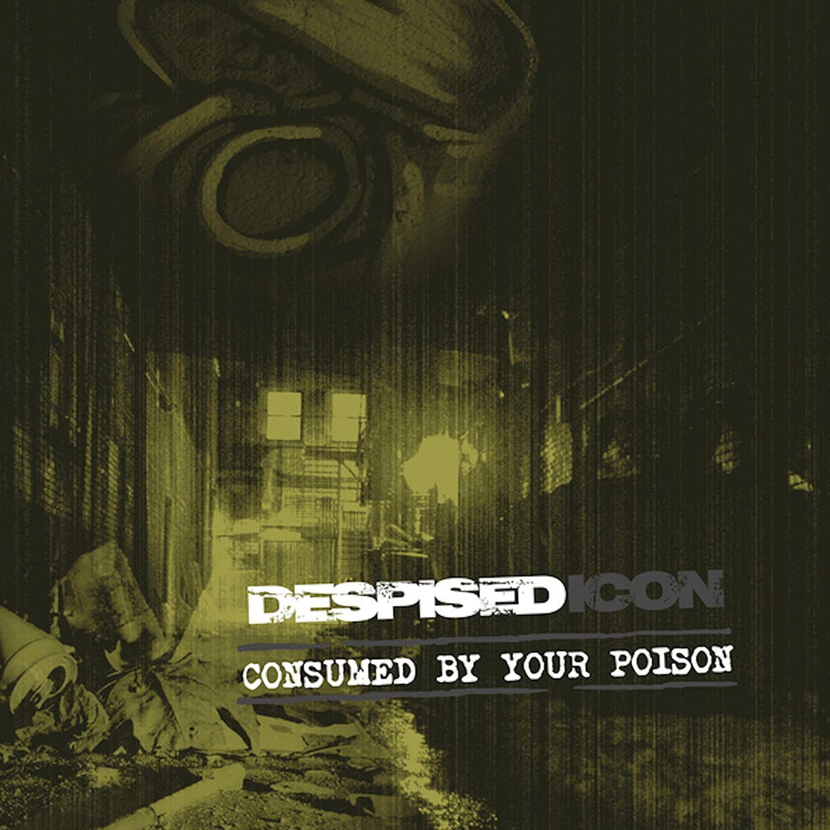 DESPISED ICON LP+CD Consumed By Your Poison (Yellow Transparent Blue Marbled)