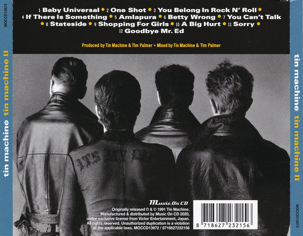 TIN MACHINE CD Tin Machine II