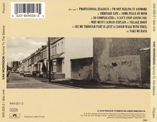 VAN MORRISON 2xCD Hymns To The Silence