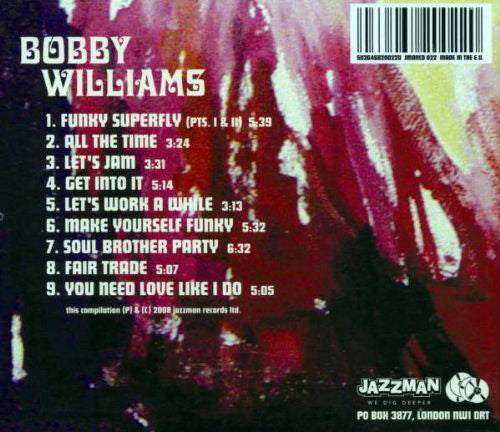 BOBBY WILLIAMS CD Funky Super Fly