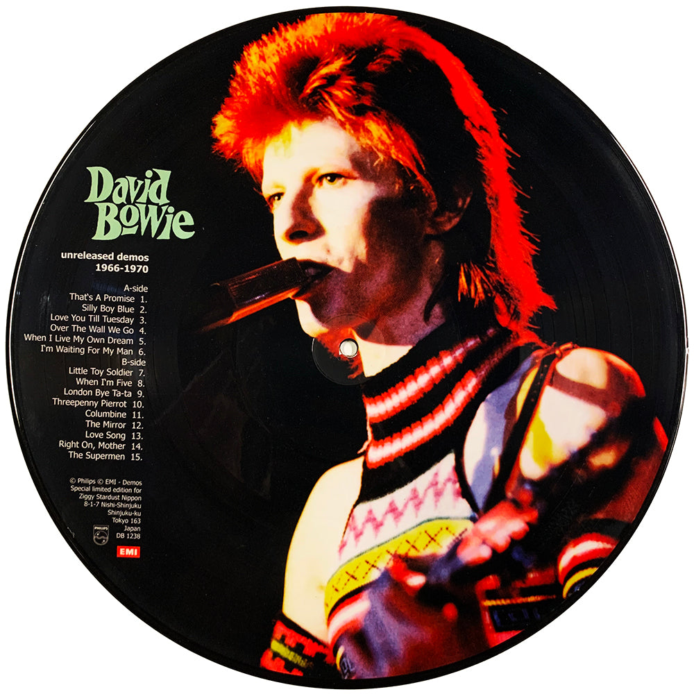 DAVID BOWIE LP Unreleased Demos 1966-1970 (Picture Disc with Cover)