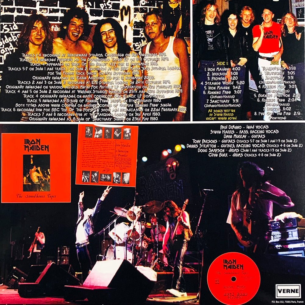 IRON MAIDEN LP The Soundhouse Tapes EP And More Rare Early Tracks (1978-1980)