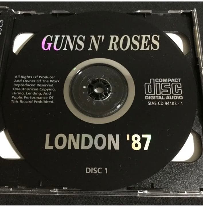 GUNS AND ROSES 2xCD London Motherfuckers 1987