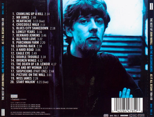 JOHN MAYALL BLUES BREAKERS CD The Best Of