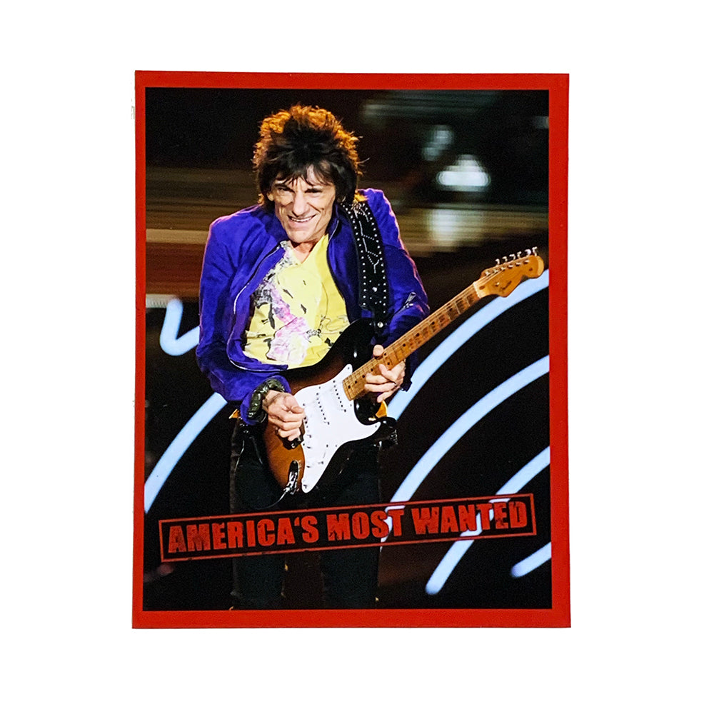 ROLLING STONES LP America's Most Wanted (Purple Coloured Vinyl) +Ron Wood Magnet