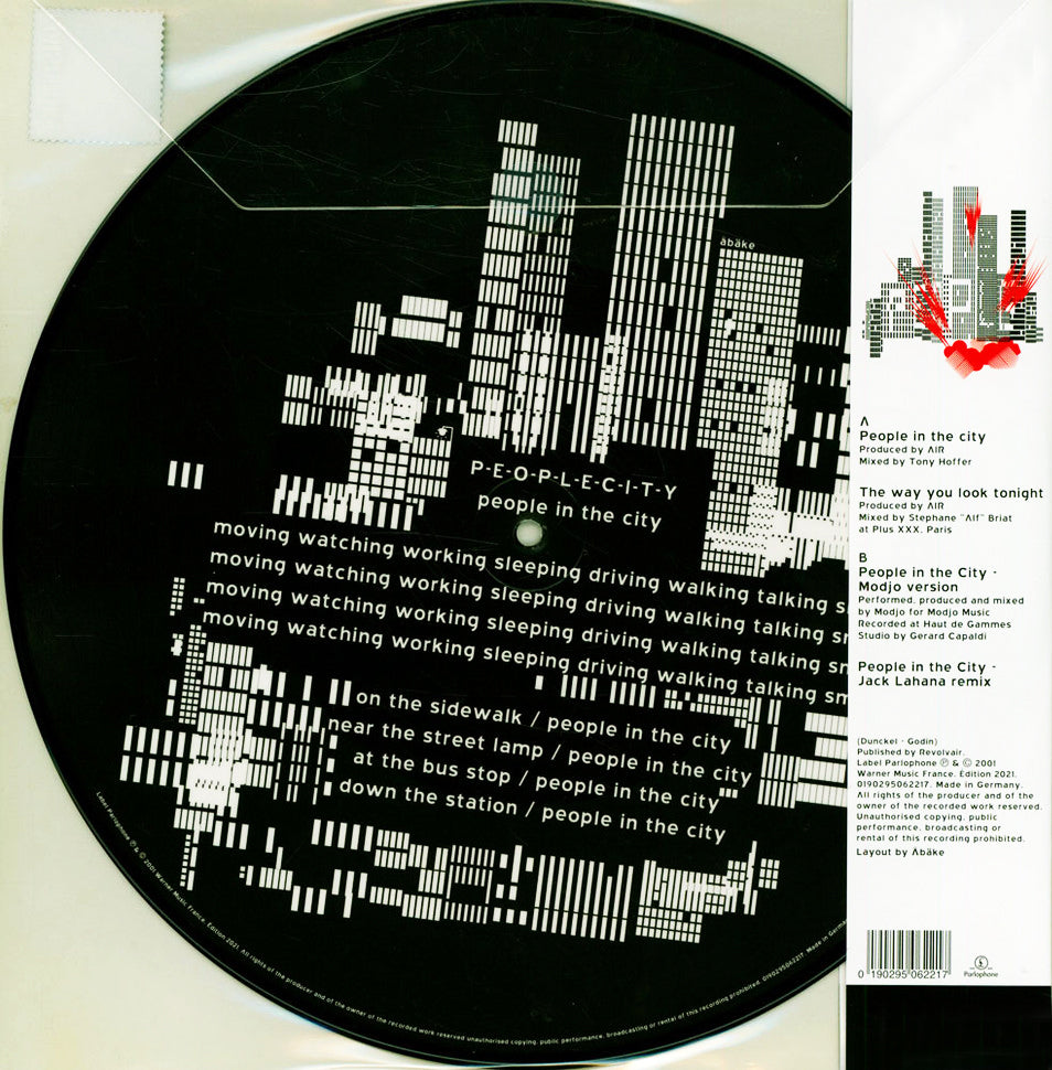 AIR MAXI-LP People In the City (Picture Disc Record Store Day 2021)