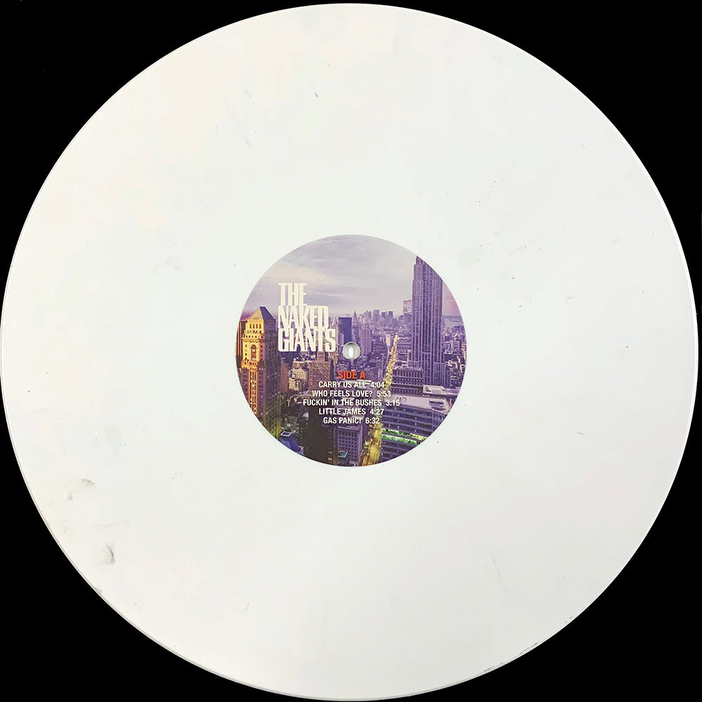OASIS 2xLP The Naked Giants (White Coloured Vinyls) PROMO EDITION