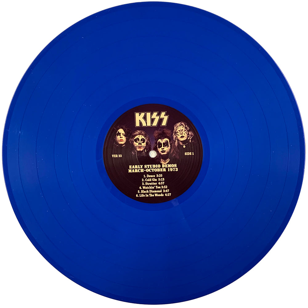 KISS LP Early Studio Demos March-October 1973 (Blue Coloured Vinyl)
