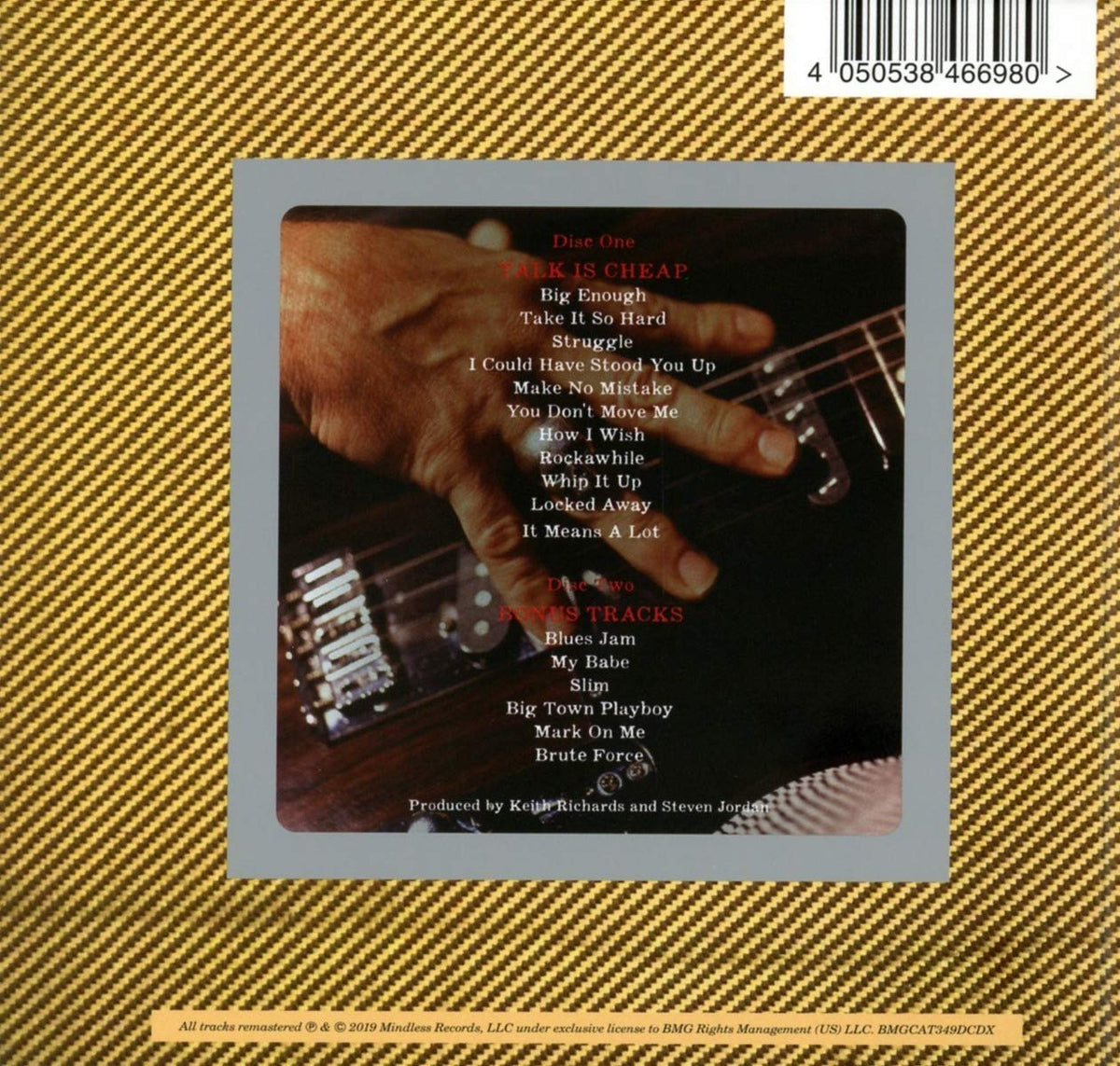 KEITH RICHARDS 2xCD Talk is Cheap (30th Anniversary Deluxe Edition)