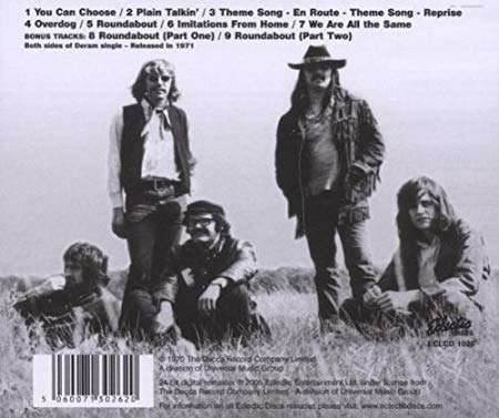 KEEF HARTLEY BAND CD Overdog (Remastered with Bonus Tracks)