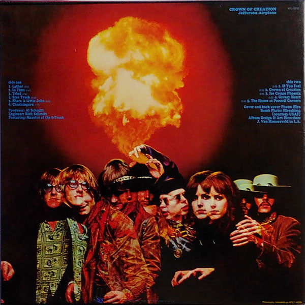 JEFFERSON AIRPLANE CD Crown Of Creation (Mini Lp Replica) + Bonus Tracks