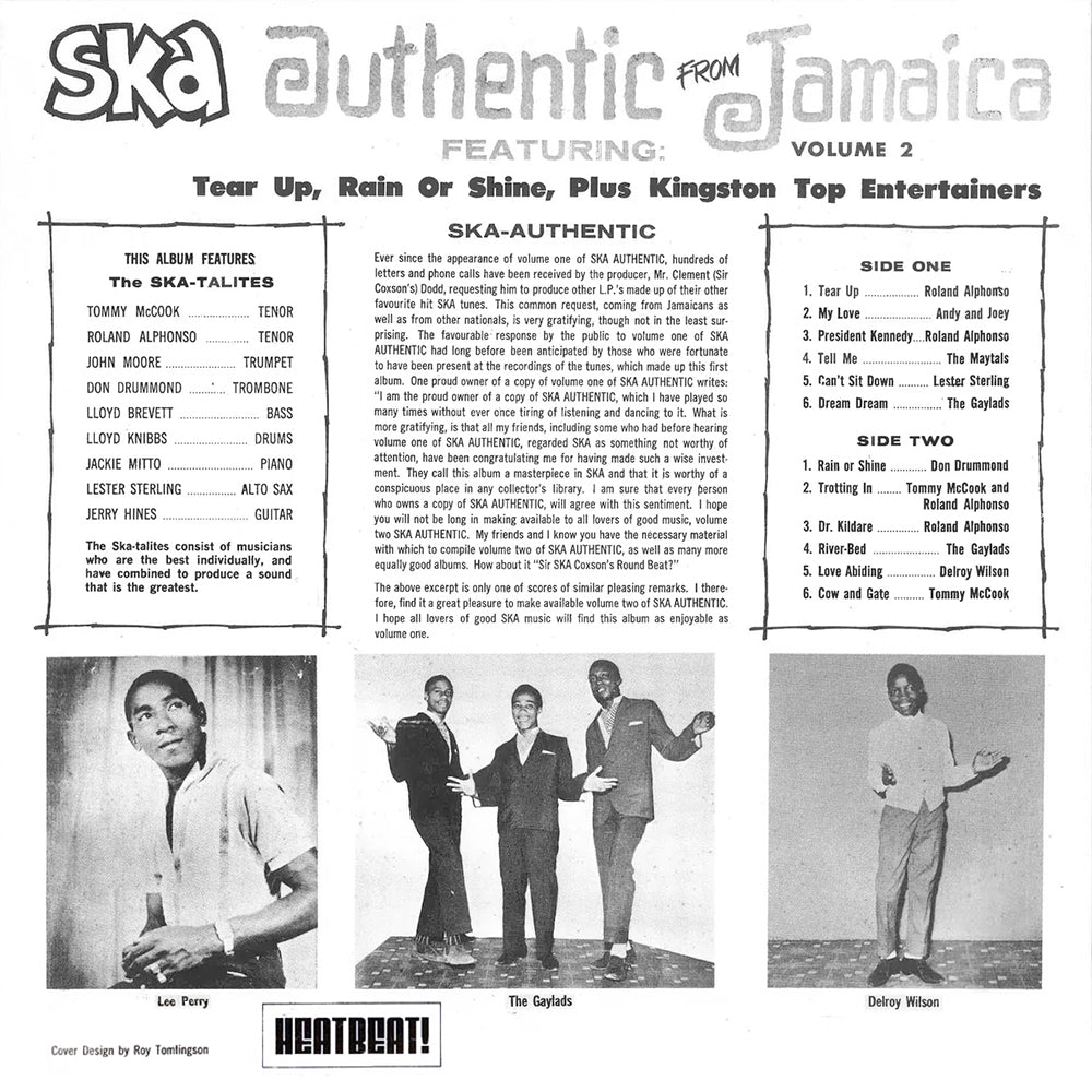 SKATALITES LP Ska Authentic Volume 2