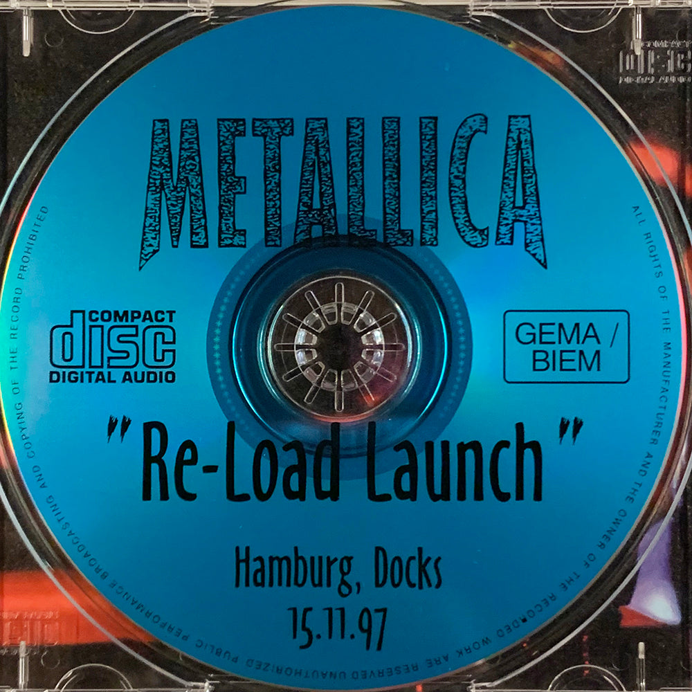 METALLICA CD Re-Load Launch