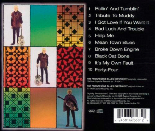 JOHNNY WINTER CD Progressive Blues Experiment