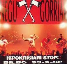 Negu Gorriak - Hipokrisiari Stop Bilbo 93 X 30 - CD
