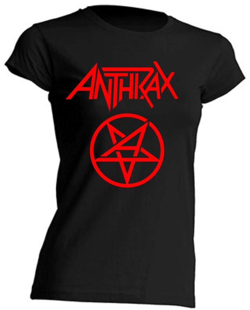 Anthrax - Camiseta Chica / Girl T-Shirt