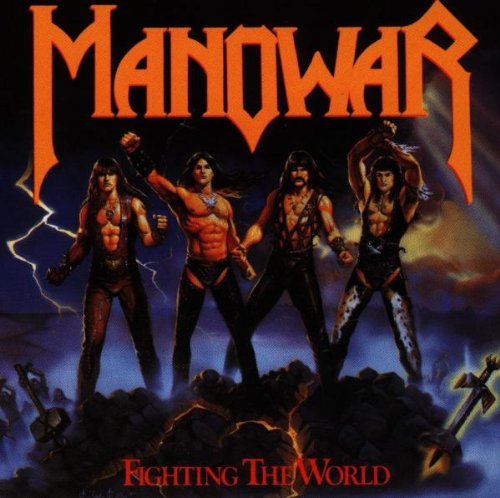 Manowar - Fighting the World - CD - CD Muy Buen Estado / Portada Muy Buen Estado (VG+/VG+)
