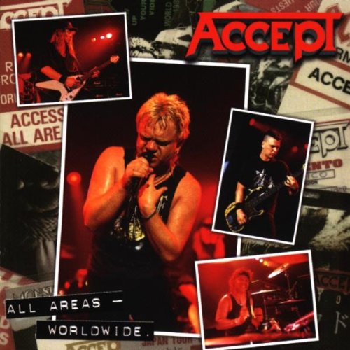 Accept - Accept All Areas-Worldwide - 2xCD - CDs Muy Buen Estado / Portada Muy Buen Estado (VG+/VG+)