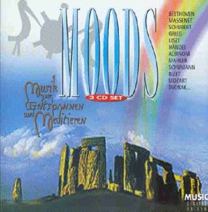Various Artists - Musik zur Entspannung - Moods - 3xCD - CDs Muy Buen Estado / Portada Muy Buen Estado (VG+/VG+)