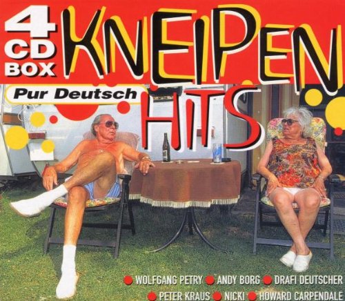 Various Artists - Kneipen Hits-Pur Deutsch - 4xCD - CDs Muy Buen Estado / Portada Muy Buen Estado (VG+/VG+)