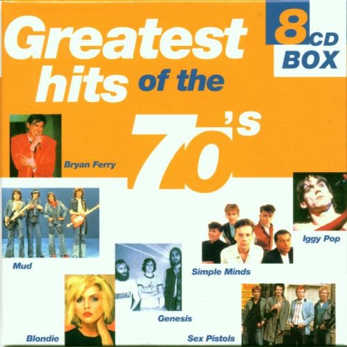Various Artists - Greatest Hits Of The 70's - 8xCD - CDs Muy Buen Estado / Portada Muy Buen Estado (VG+/VG+)