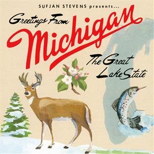 Sufjan Stevens - Greetings From Michigan: The Great Lake State - CD - CD Muy Buen Estado / Portada Muy Buen Estado (VG+/VG+)