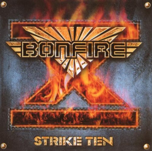 Bonfire - Strike Ten - CD - CD Muy Buen Estado / Portada Muy Buen Estado (VG+/VG+)