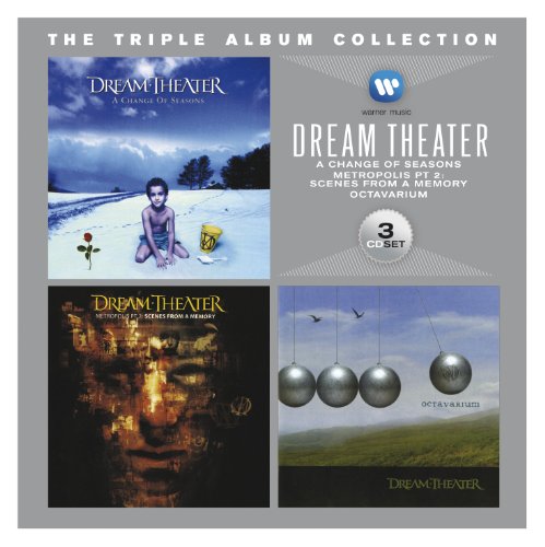 Dream Theater - The Triple Album Collection - 3xCD - CDs Muy Buen Estado / Portada Muy Buen Estado (VG+/VG+)