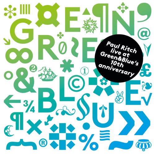 Paul Ritch - Live At Green & Blue's 10th Anniversary - CD - CD Muy Buen Estado / Portada Muy Buen Estado (VG+/VG+)
