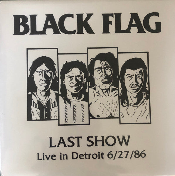 Black Flag - Last Show – Live In Detroit 6/27/86 - LP - Color