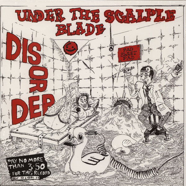 Disorder - Under The Scalpel Blade - LP - Color