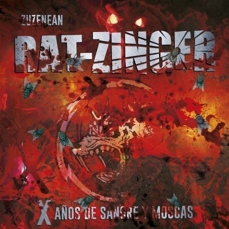 Rat-zinger - Zuzenean X Años De Sangre Y Moscas (2LP+DVD+CD) - 2xLP + CD