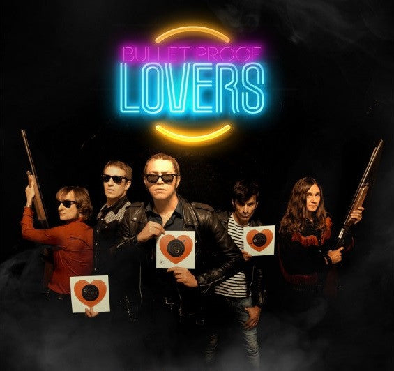 Bullet Proof Lovers – Shot Through The Heart - LP - 2017 - Ghost Highway Recordings – GHR-157 - Como Nuevo / Like New (M / M-)