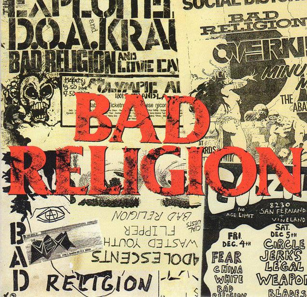 Bad Religion – All Ages - CD - CD Muy Buen Estado / Portada Muy Buen Estado (VG+/VG+)