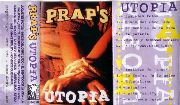 Prap's – Utopia - Cassette - 1997 - Fragment Music – FR-010